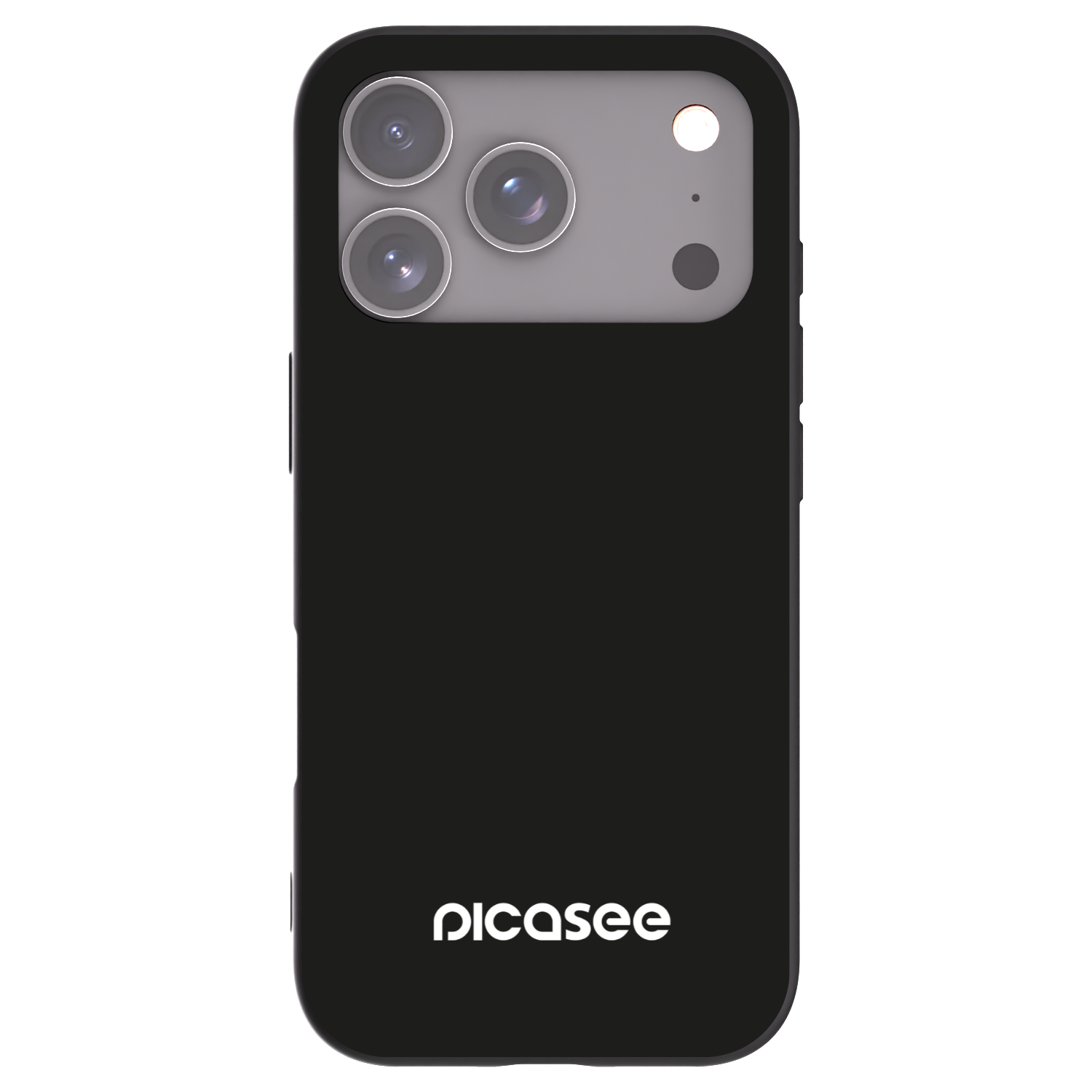 Picasee silikonový černý obal pro Apple iPhone 17 Pro - Picasee