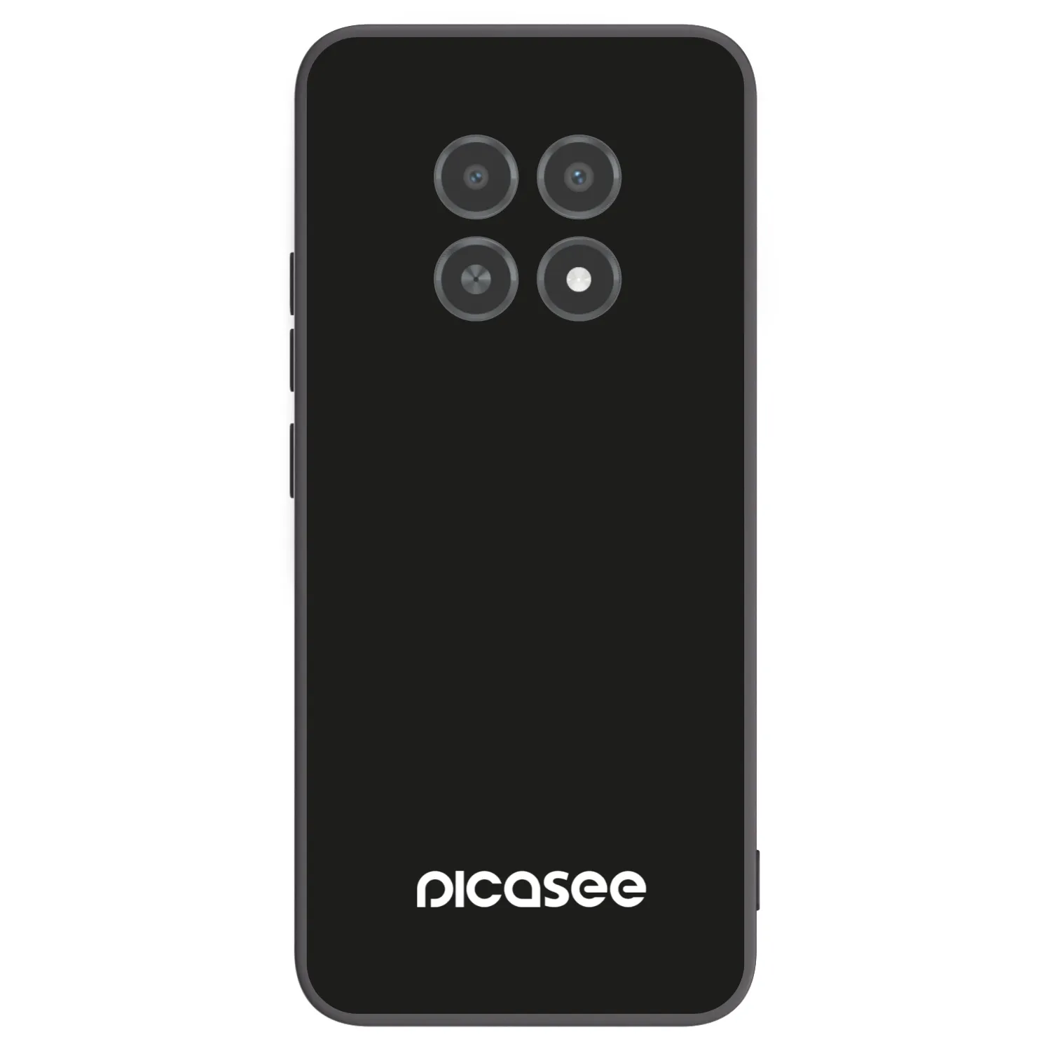 Picasee silikonový černý obal pro Realme 12X - Picasee