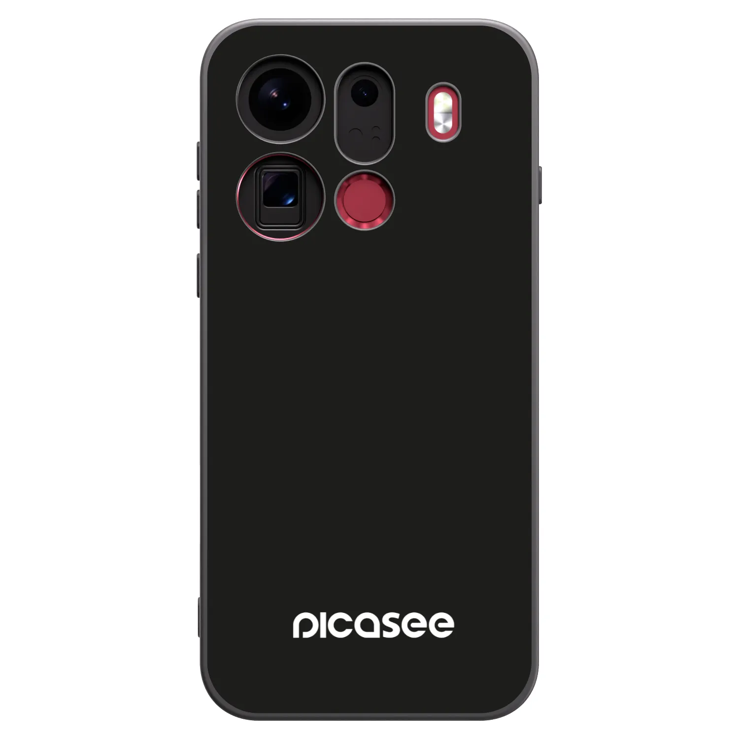 Picasee silikonový černý obal pro OPPO Find X9 Pro - Picasee