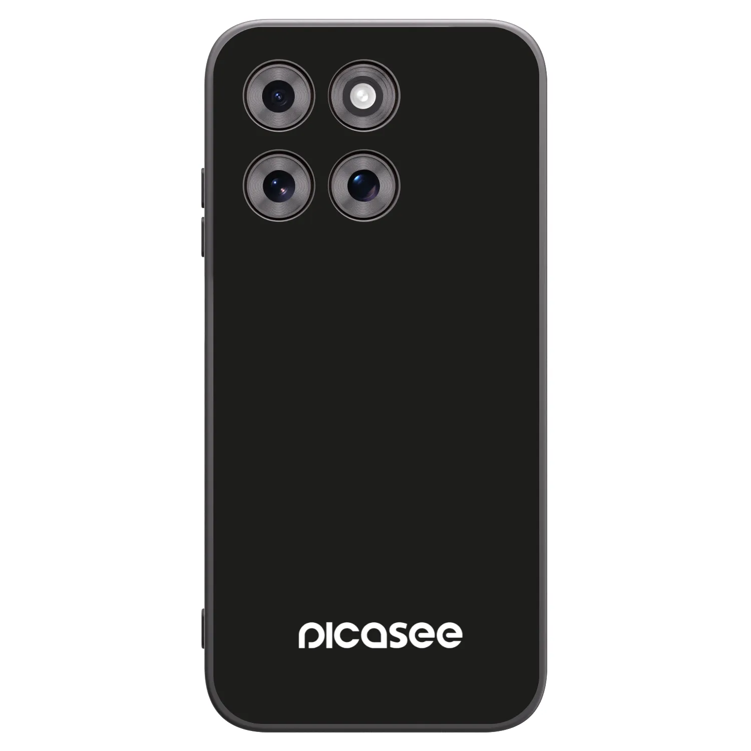 Picasee silikonový černý obal pro Motorola Moto G77 - Picasee