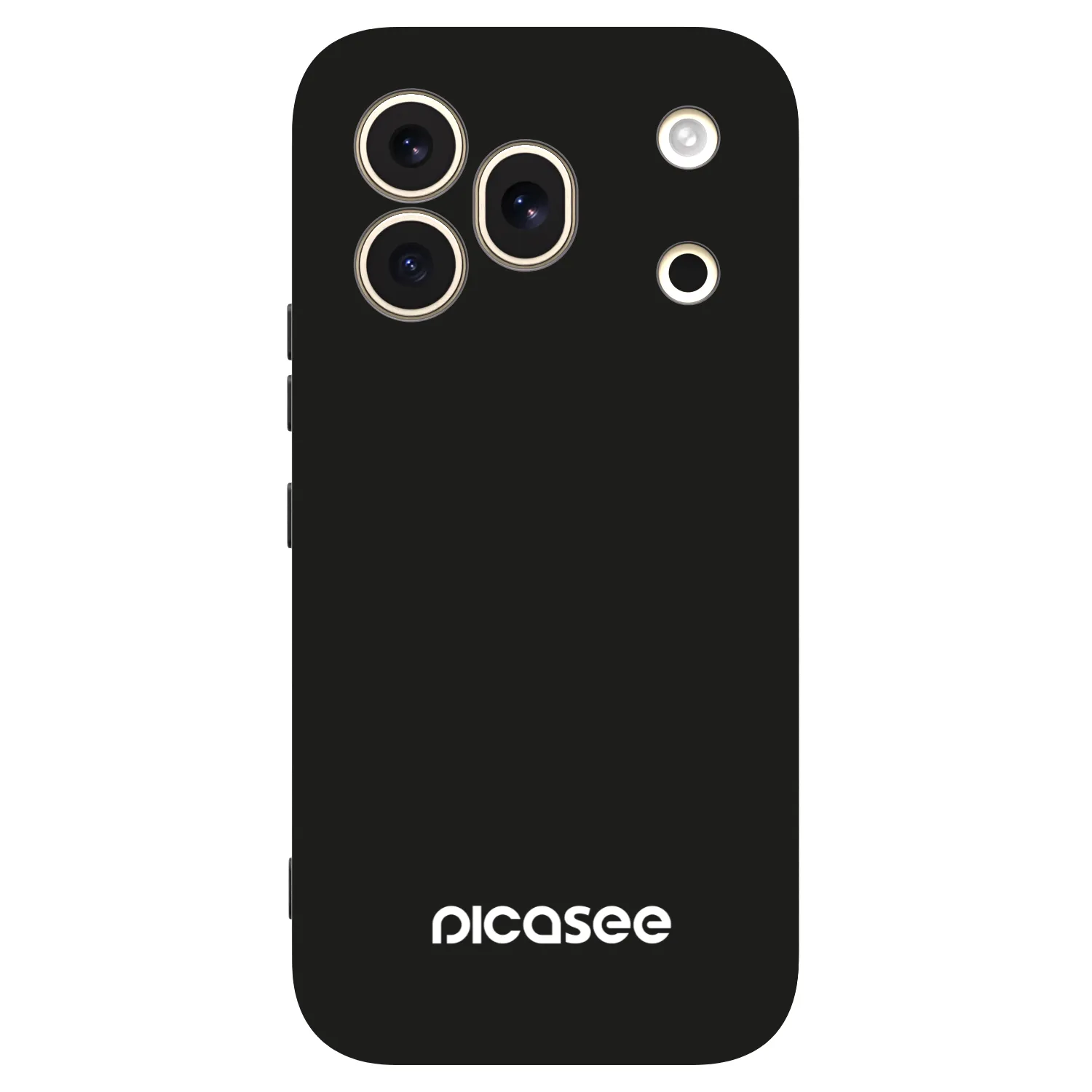 Picasee silikonový černý obal pro Honor 600 Pro - Picasee