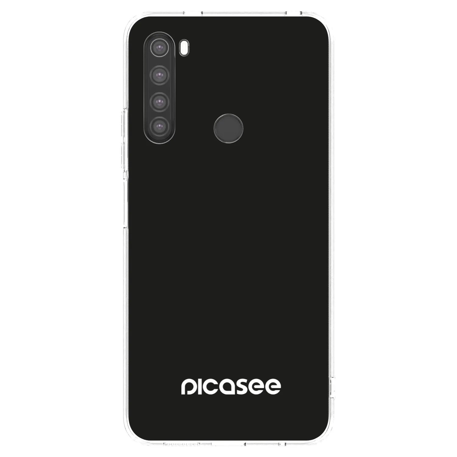 Picasee silikonový průhledný obal pro Xiaomi Redmi Note 8 - Picasee