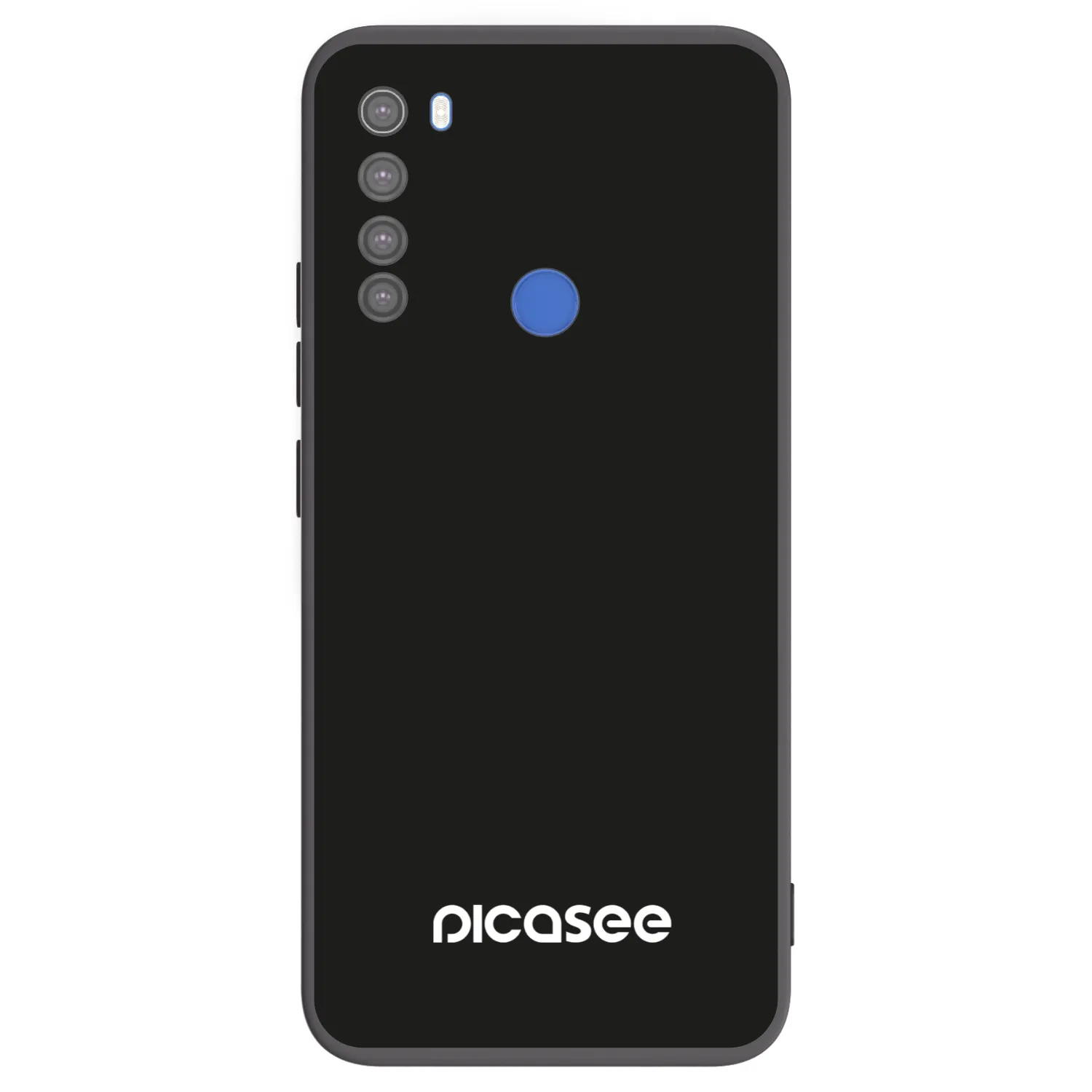 Picasee silikonový černý obal pro Xiaomi Redmi Note 8T - Picasee