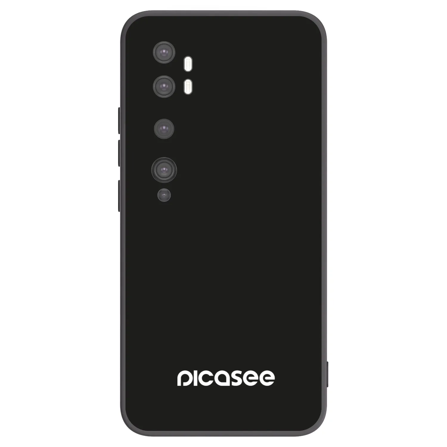 Picasee silikonový černý obal pro Xiaomi Mi Note 10 (Pro) - Picasee