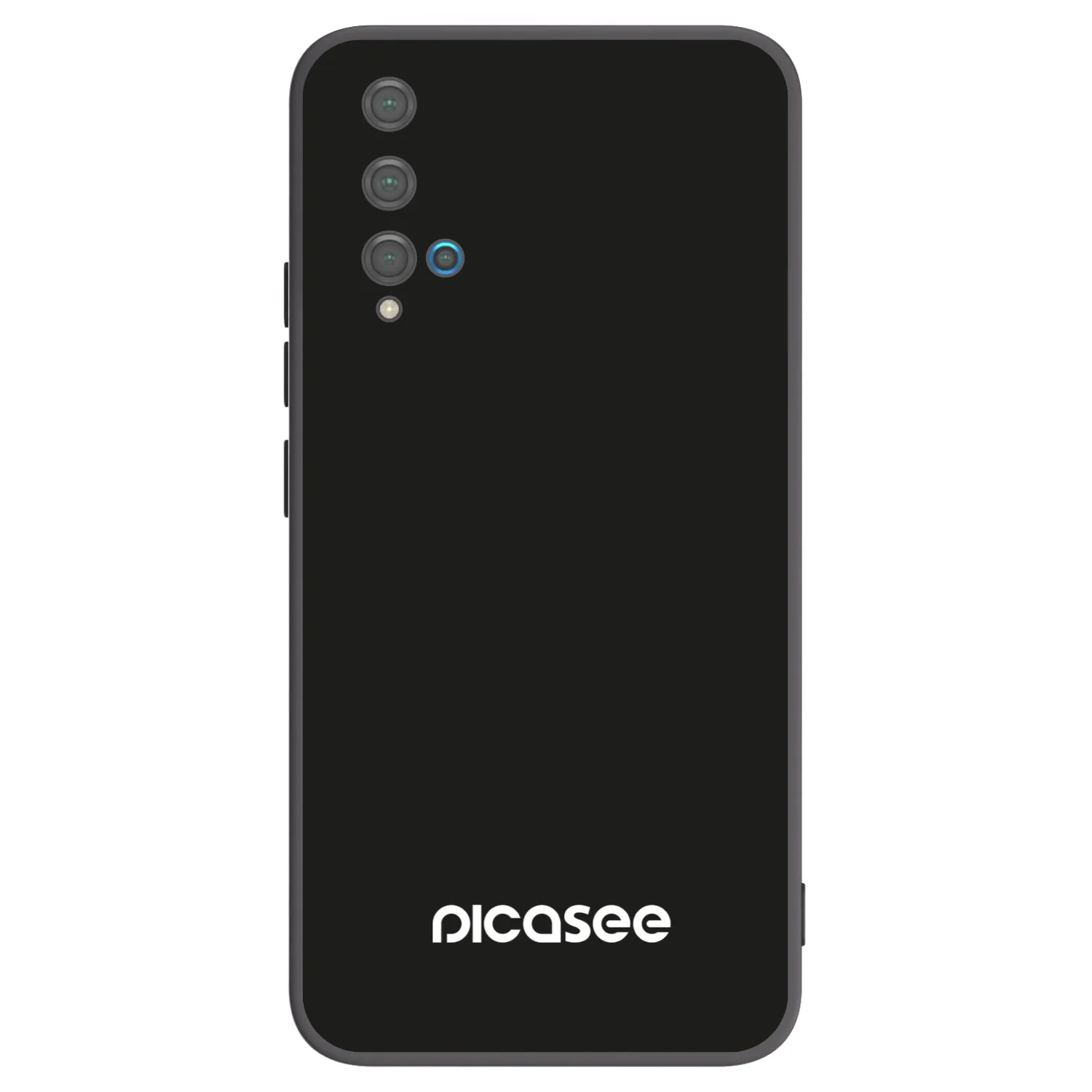 Picasee silikonový černý obal pro Huawei Nova 5T - Picasee