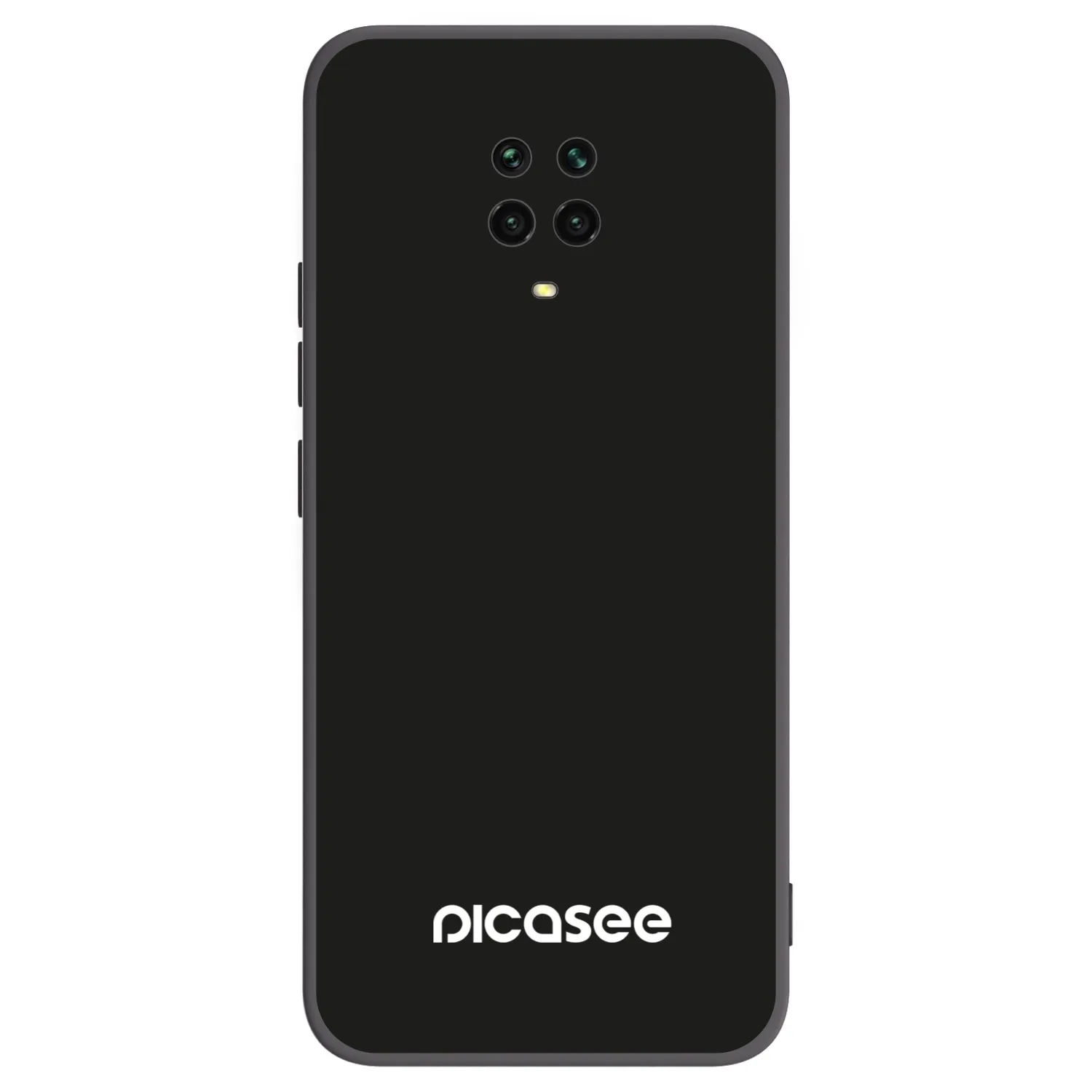 Picasee silikonový černý obal pro Xiaomi Redmi Note 9 Pro - Picasee