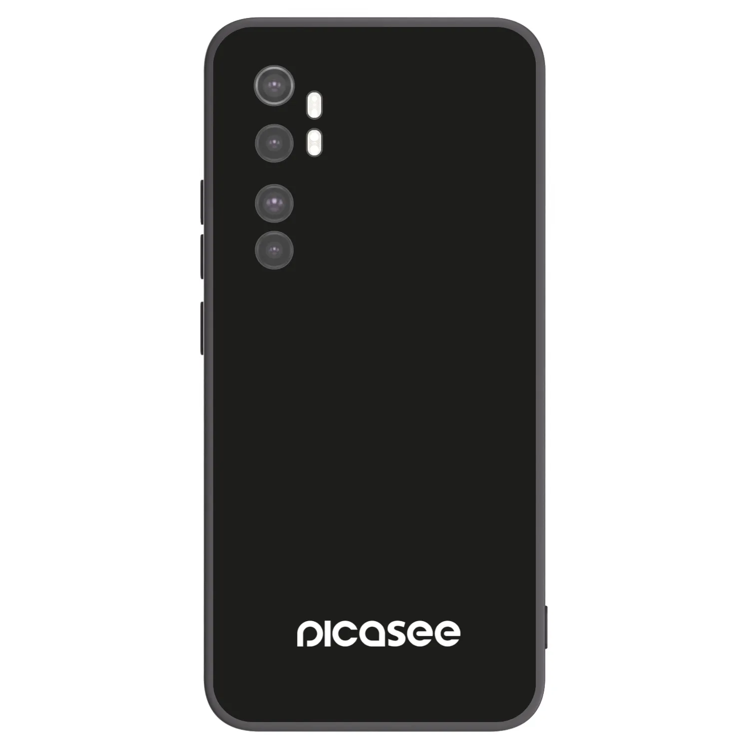 Picasee silikonový černý obal pro Xiaomi Mi Note 10 Lite - Picasee