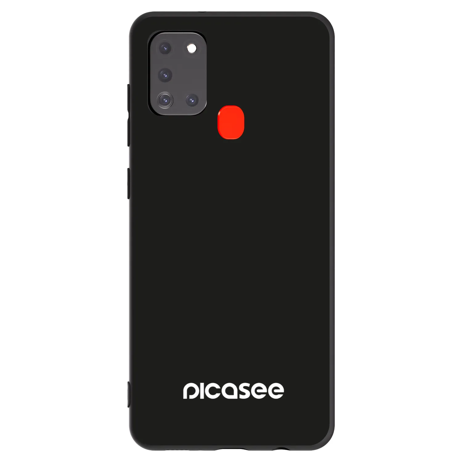 Picasee silikonový černý obal pro Samsung Galaxy A21s - Picasee