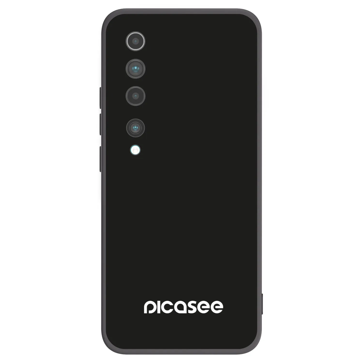 Picasee silikonový černý obal pro Xiaomi Mi 10 - Picasee