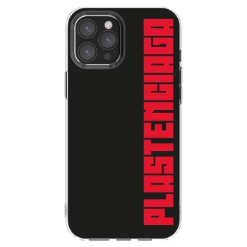 Picasee silikonový průhledný obal pro Apple iPhone 12 Pro Max - Plastenciaga