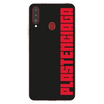 Picasee silikonový průhledný obal pro Samsung Galaxy A20s - Plastenciaga