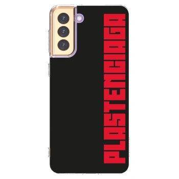 Picasee silikonový průhledný obal pro Samsung Galaxy S21+ 5G G996F - Plastenciaga