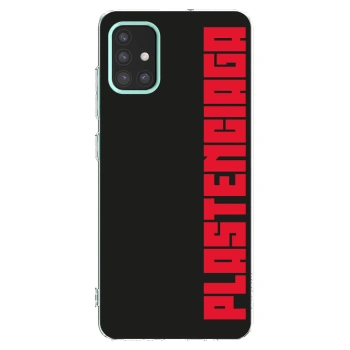 Picasee silikonový průhledný obal pro Samsung Galaxy M31s - Plastenciaga