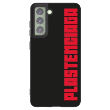 Picasee silikonový černý obal pro Samsung Galaxy S21 FE 5G - Plastenciaga