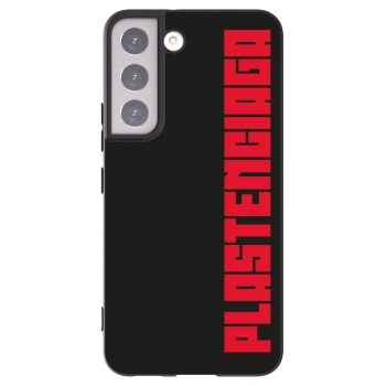 Picasee silikonový černý obal pro Samsung Galaxy S22 5G - Plastenciaga