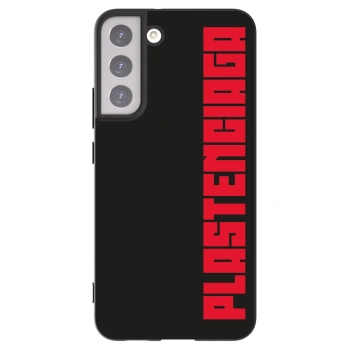 Picasee silikonový černý obal pro Samsung Galaxy S22+ 5G - Plastenciaga