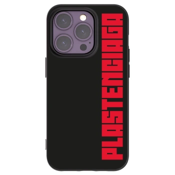 Picasee silikonový černý obal pro Apple iPhone 14 Pro - Plastenciaga