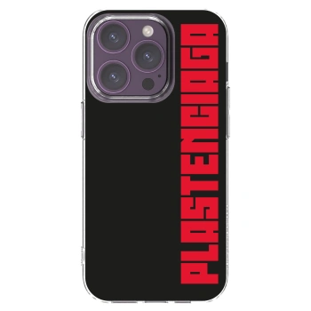 Picasee silikonový průhledný obal pro Apple iPhone 14 Pro - Plastenciaga