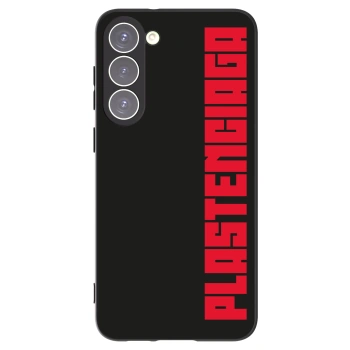 Picasee silikonový černý obal pro Samsung Galaxy S23+ 5G - Plastenciaga
