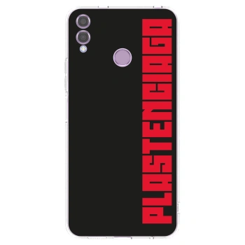 Picasee silikonový průhledný obal pro Honor 8X - Plastenciaga