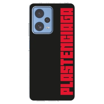 Picasee silikonový průhledný obal pro Xiaomi Redmi Note 12 Pro 5G - Plastenciaga