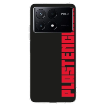 Picasee silikonový průhledný obal pro Xiaomi Poco X6 Pro - Plastenciaga