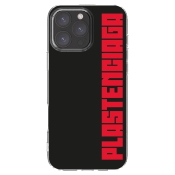 Picasee silikonový průhledný obal pro Apple iPhone 16 Pro Max - Plastenciaga