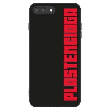 Picasee silikonový černý obal pro Apple iPhone 7 Plus - Plastenciaga