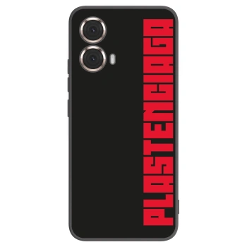 Picasee silikonový černý obal pro Motorola Moto G85 - Plastenciaga