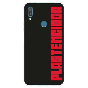 Picasee silikonový průhledný obal pro Huawei Y7 2019 - Plastenciaga