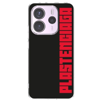 Picasee silikonový průhledný obal pro Xiaomi Redmi Note 14 4G - Plastenciaga