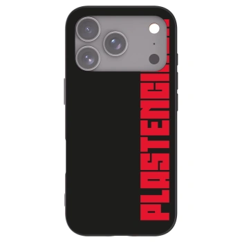 Picasee silikonový černý obal pro Apple iPhone 17 Pro - Plastenciaga