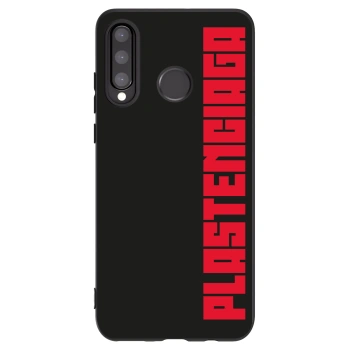 Picasee silikonový černý obal pro Huawei P30 Lite - Plastenciaga