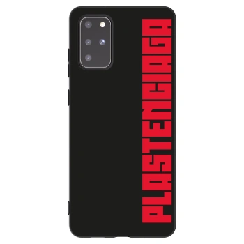 Picasee silikonový černý obal pro Samsung Galaxy S20+ G985F - Plastenciaga
