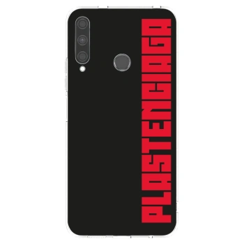 Picasee silikonový průhledný obal pro Huawei P40 Lite E - Plastenciaga