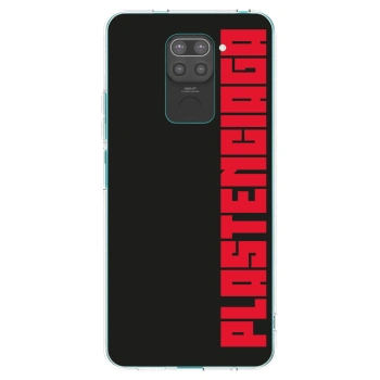 Picasee silikonový černý obal pro Xiaomi Redmi Note 9 - Plastenciaga