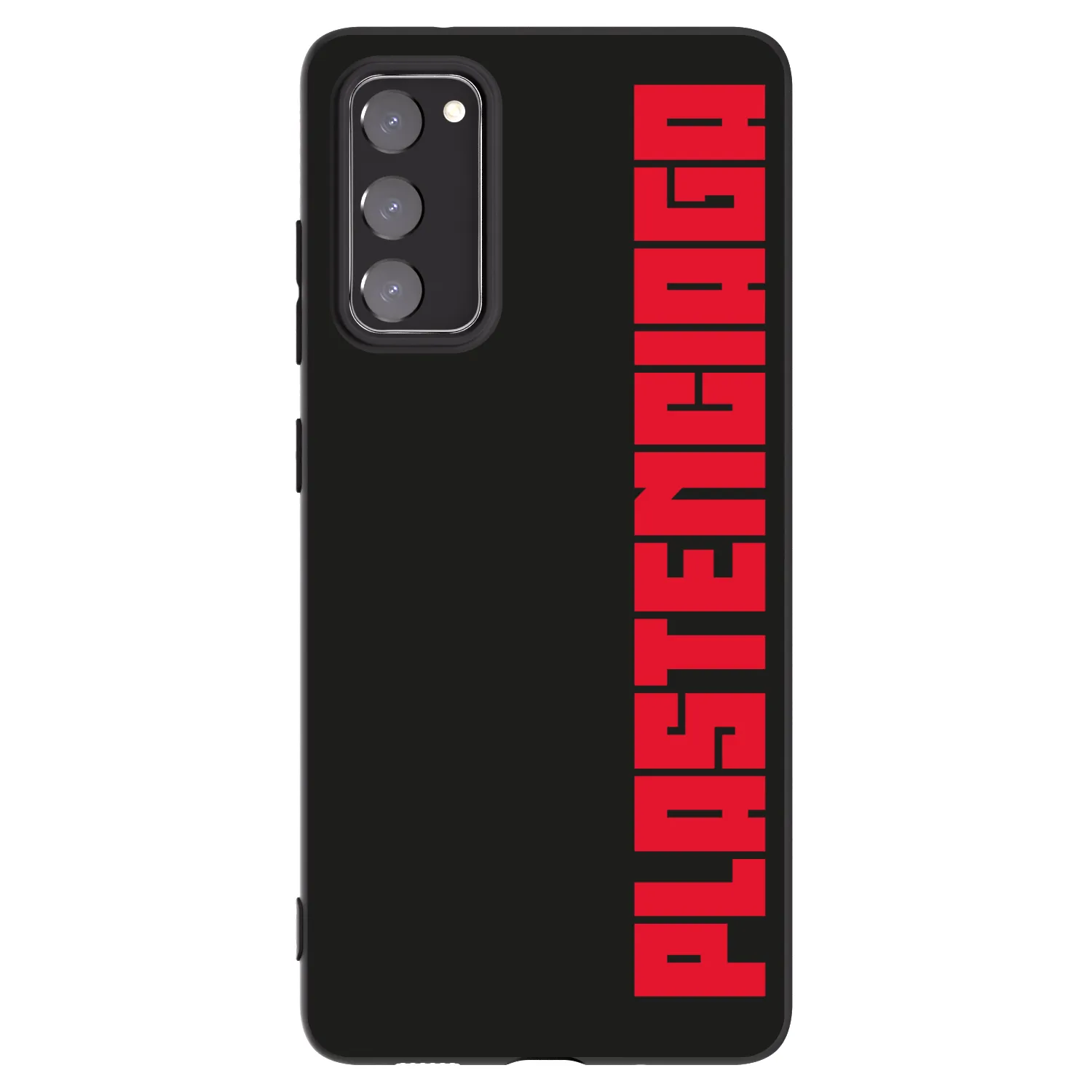 Picasee silikonový černý obal pro Samsung Galaxy S20 FE - Plastenciaga