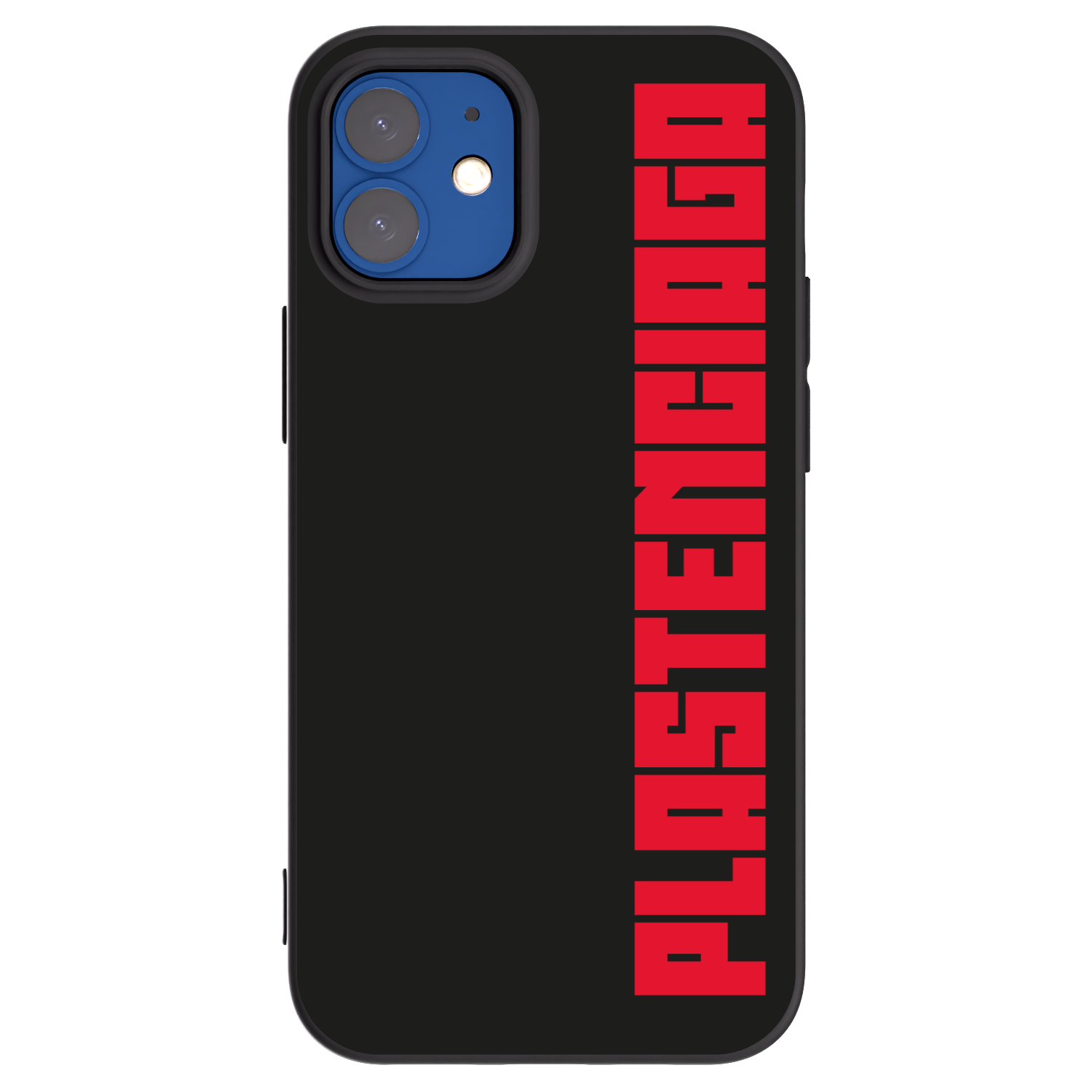 Picasee silikonový černý obal pro Apple iPhone 12 mini - Plastenciaga