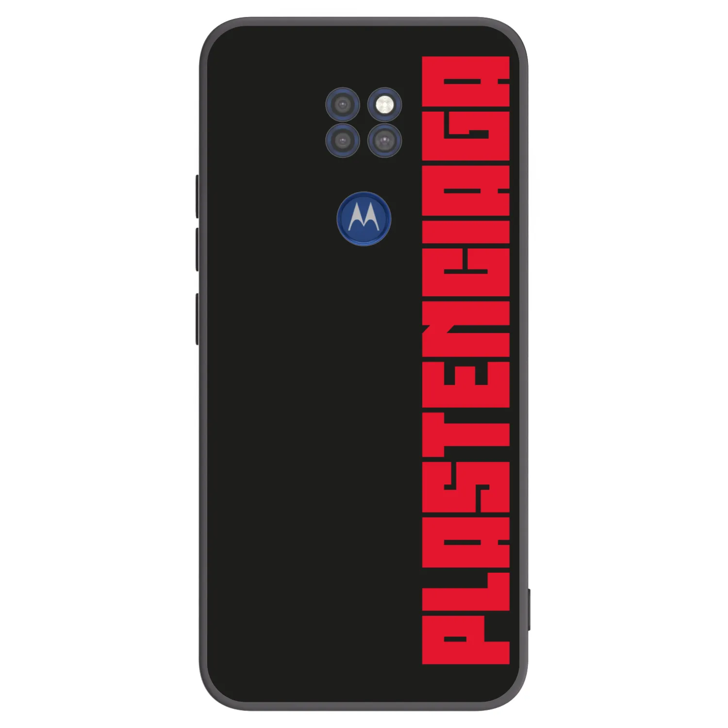 Picasee silikonový černý obal pro Motorola Moto G9 Play - Plastenciaga