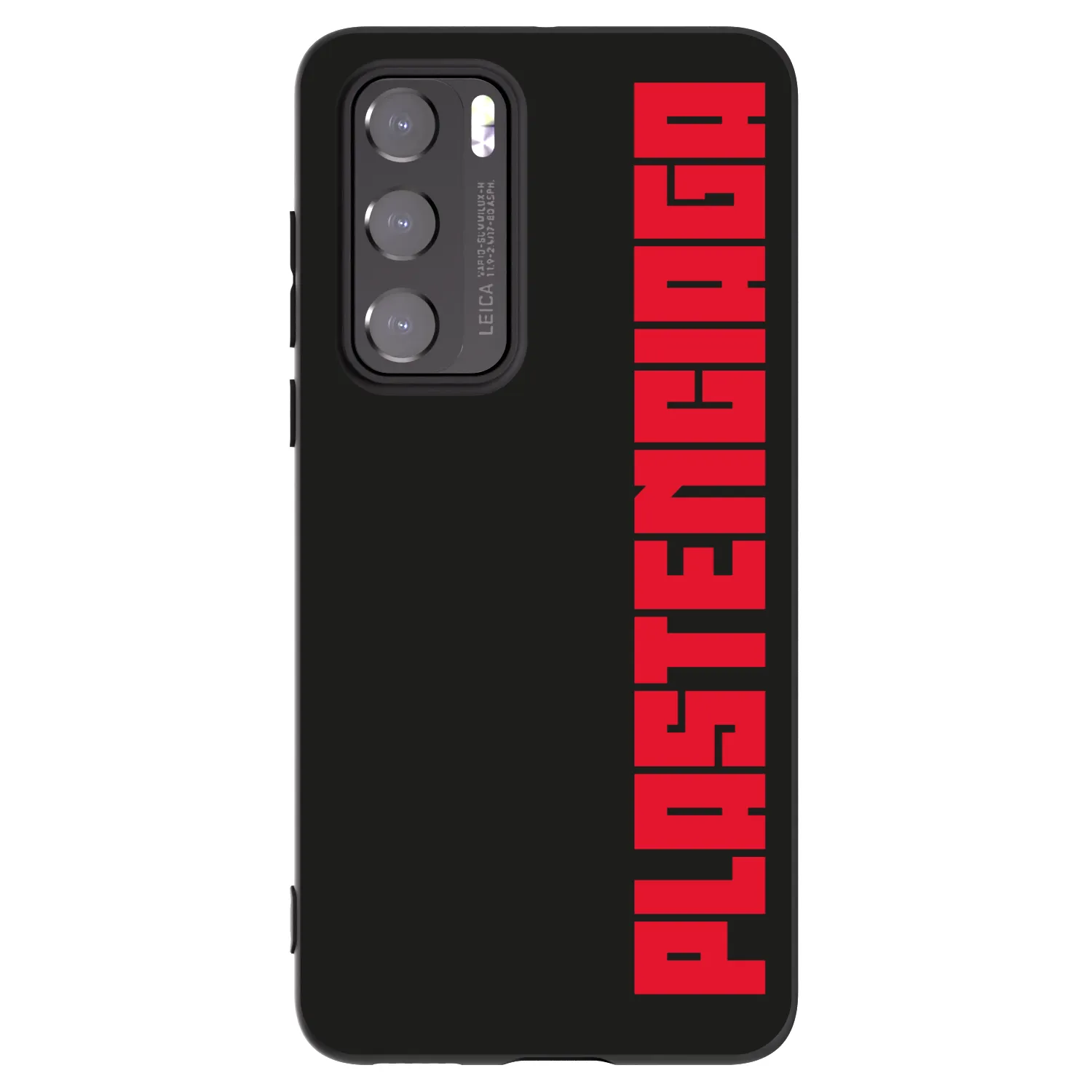 Picasee silikonový černý obal pro Huawei P40 - Plastenciaga