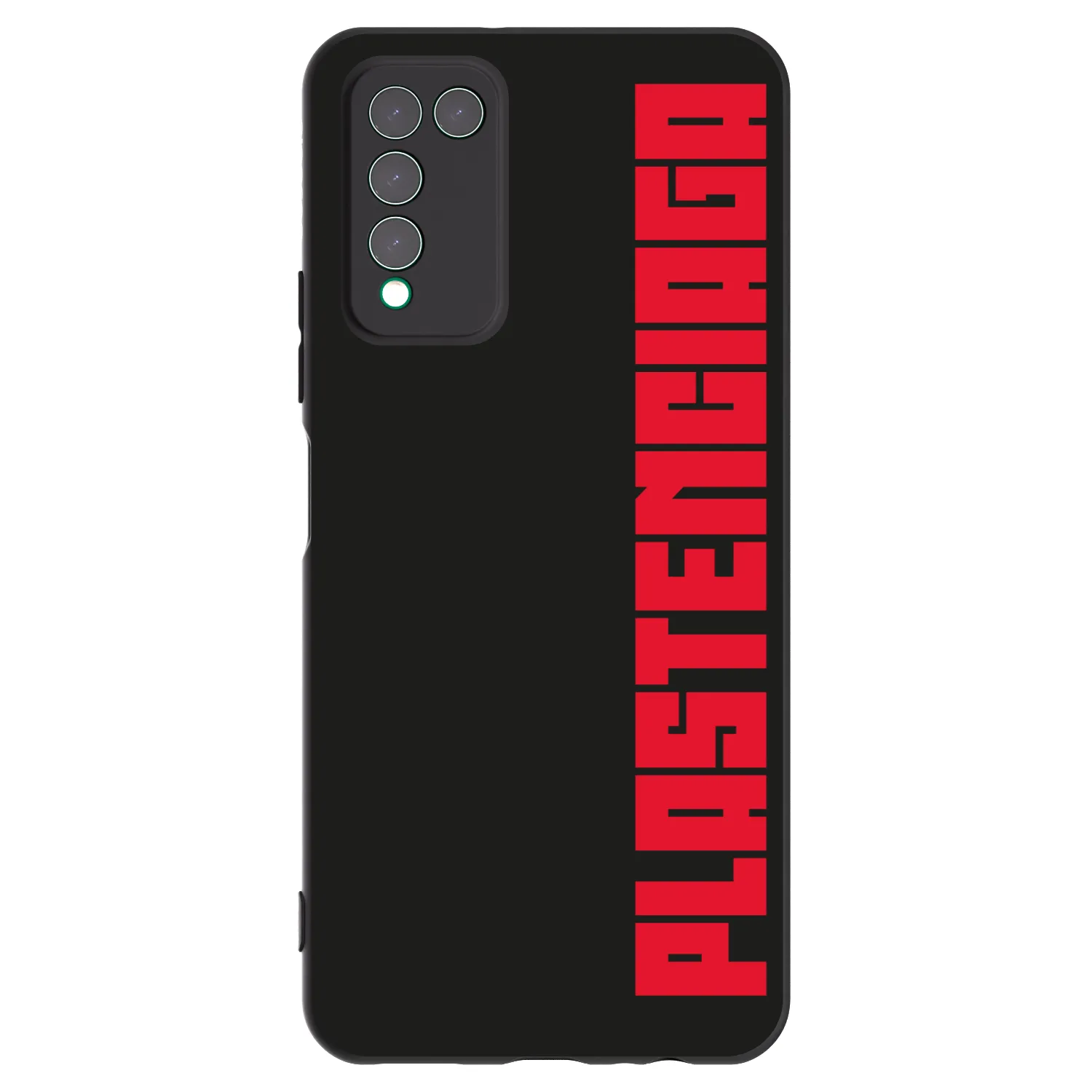 Picasee silikonový černý obal pro Honor 10X Lite - Plastenciaga