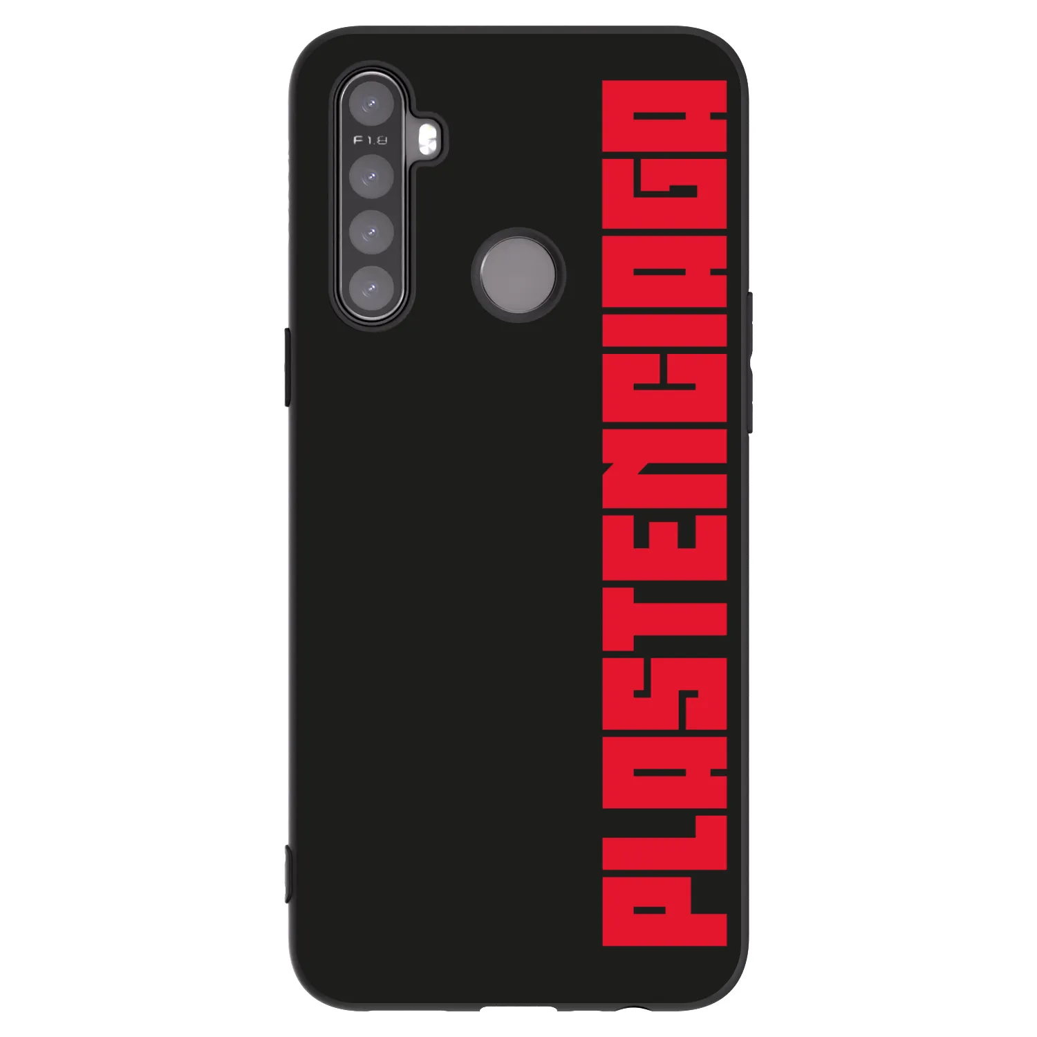 Picasee silikonový černý obal pro Realme 6i - Plastenciaga