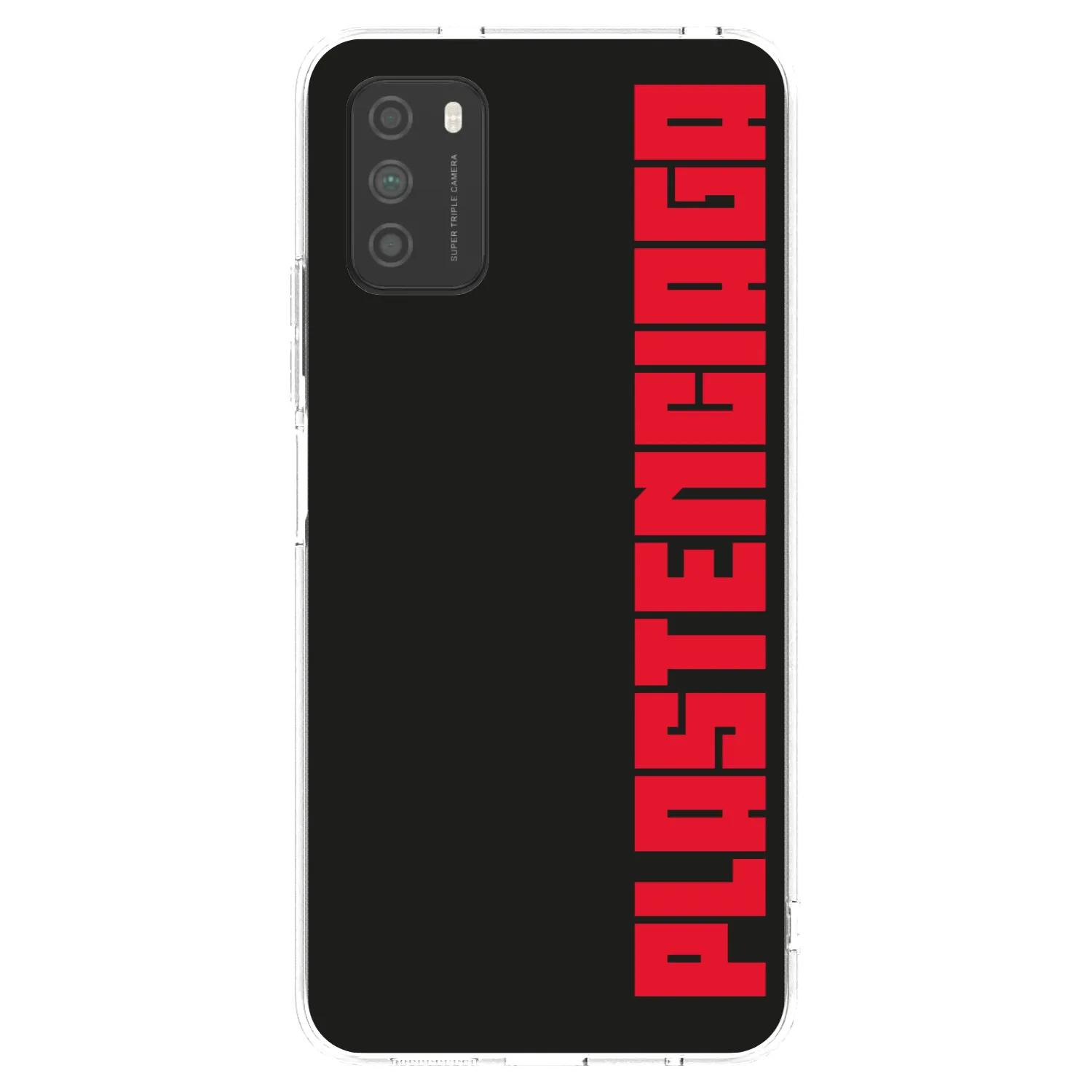 Picasee silikonový průhledný obal pro Xiaomi Poco M3 - Plastenciaga