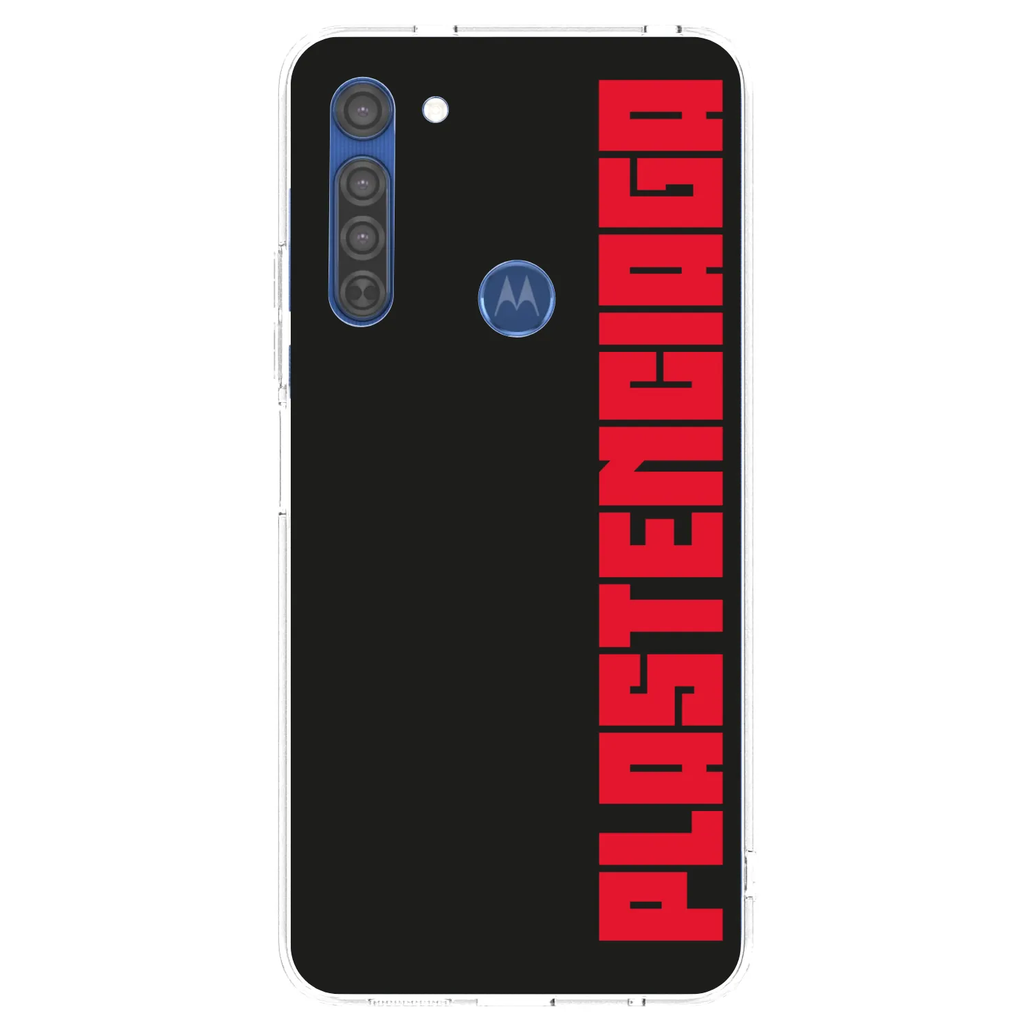 Picasee silikonový průhledný obal pro Motorola Moto G8 - Plastenciaga