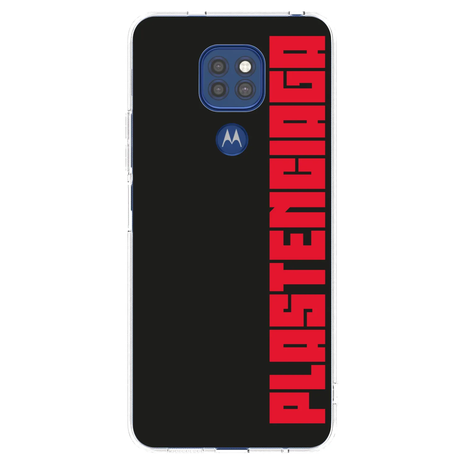 Picasee silikonový průhledný obal pro Motorola Moto G9 Play - Plastenciaga