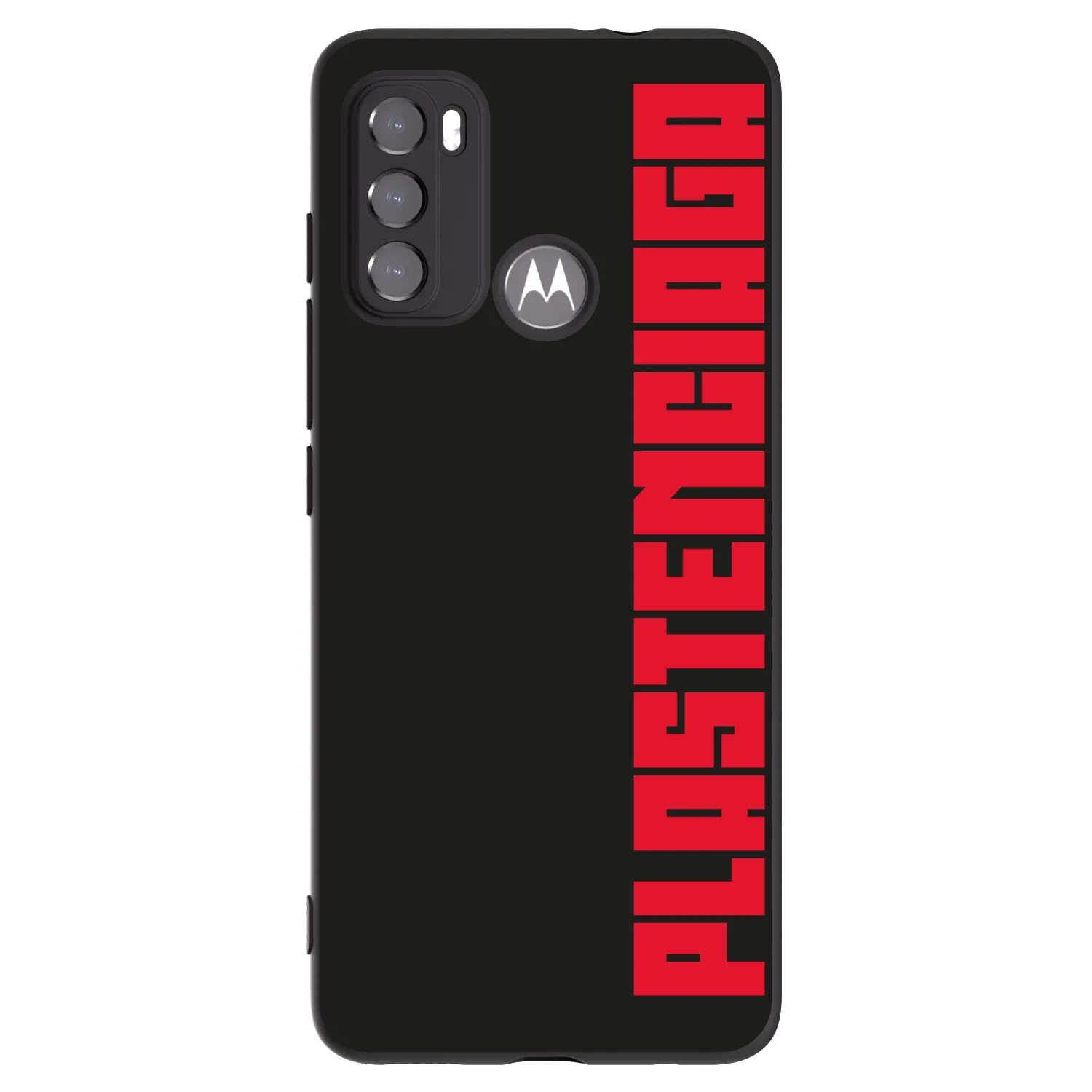 Picasee silikonový černý obal pro Motorola Moto G60 - Plastenciaga