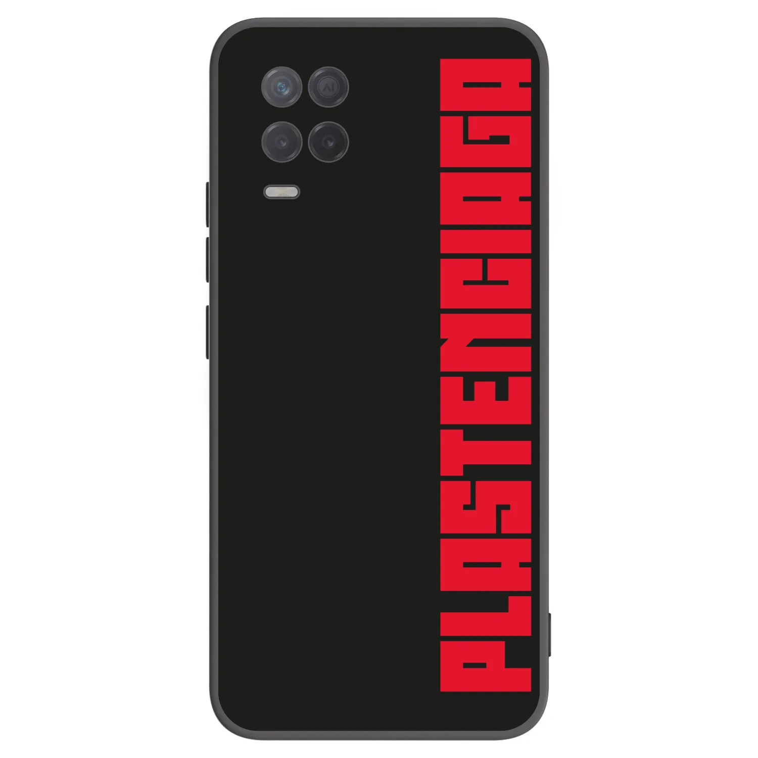 Picasee silikonový černý obal pro Realme 8 5G - Plastenciaga