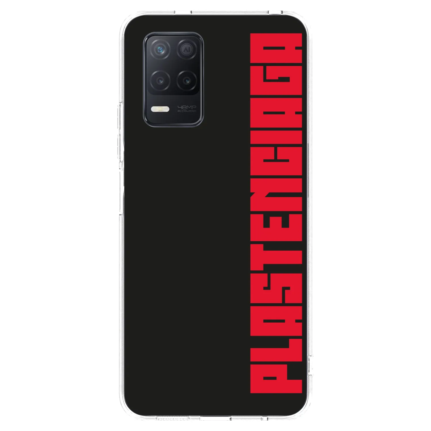 Picasee silikonový průhledný obal pro Realme 8 5G - Plastenciaga