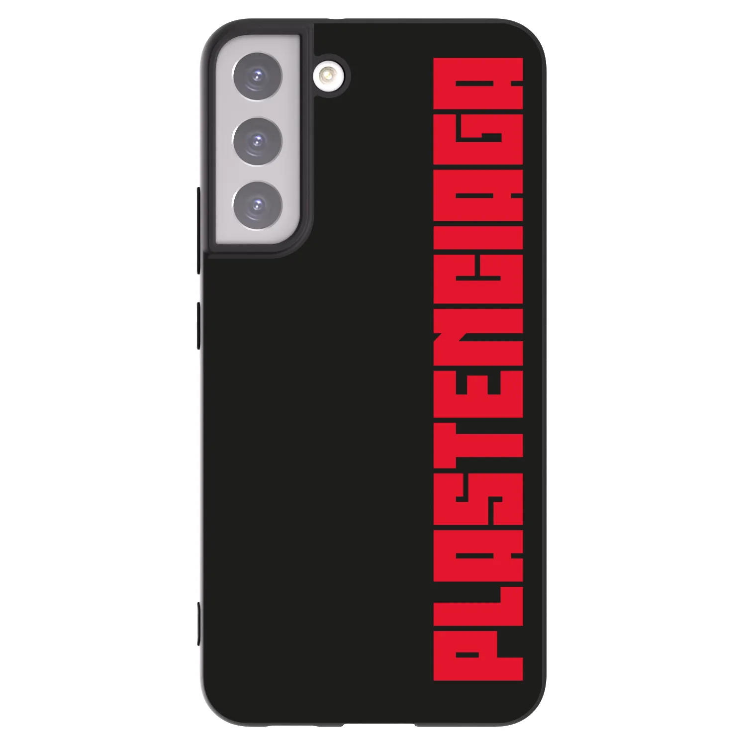 Picasee silikonový černý obal pro Samsung Galaxy S22+ 5G - Plastenciaga