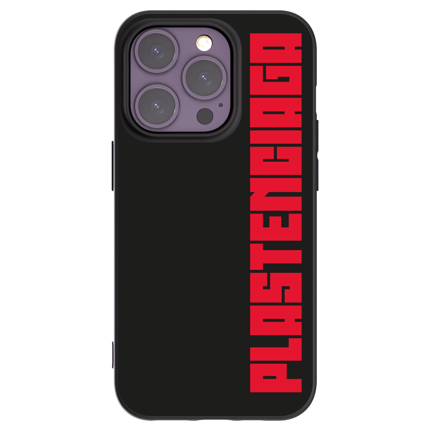 Picasee silikonový černý obal pro Apple iPhone 14 Pro - Plastenciaga